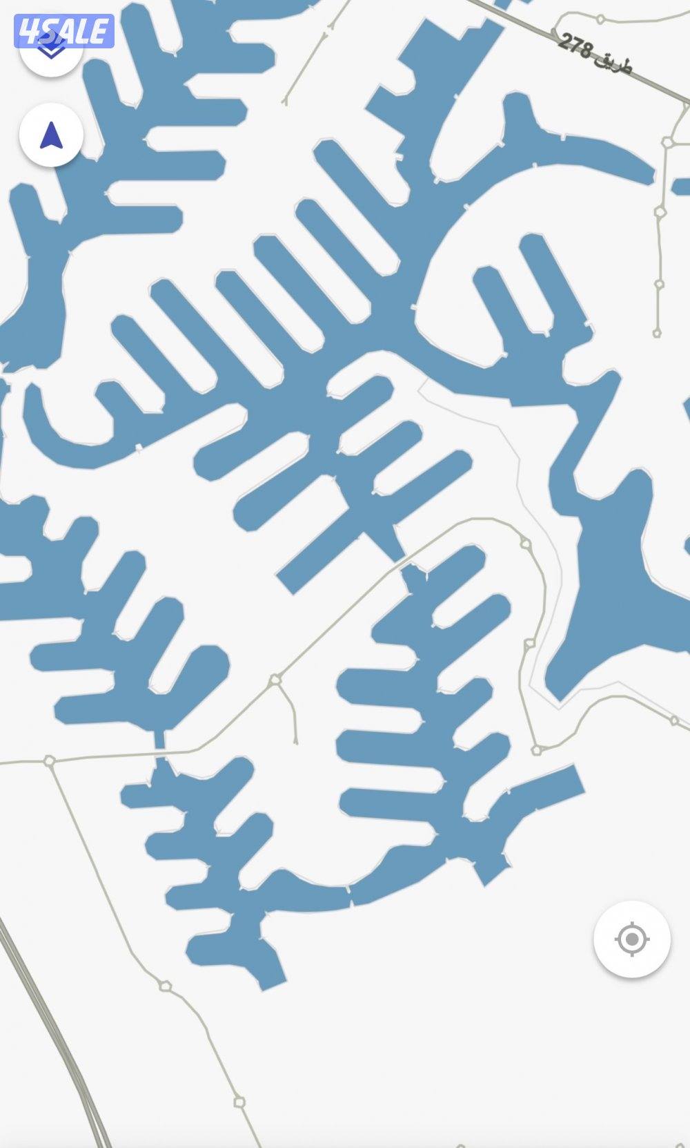 للبيع ارضي صباح الاحمد  البحريه صف ثاني0