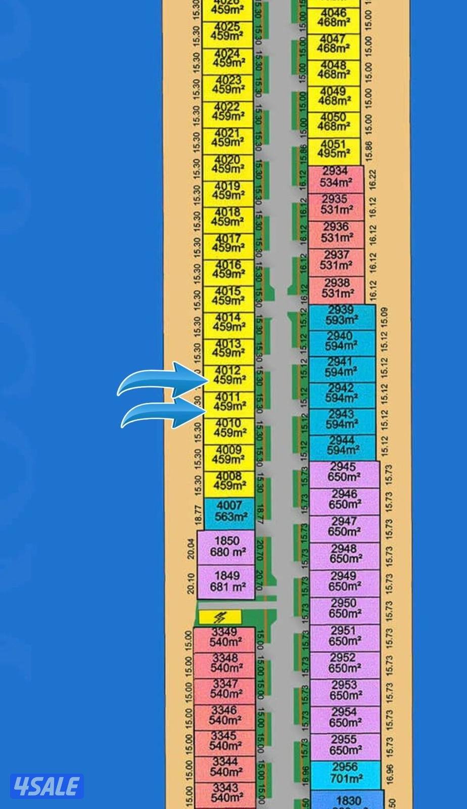 فرصة ارض بالثالثة للبيع بسعر مميز0