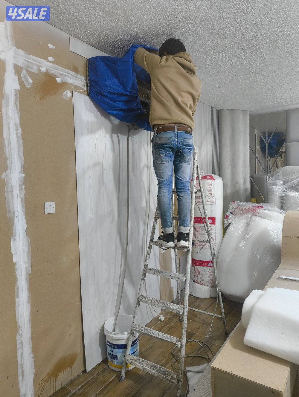 صيانة وتركيب مكيفات الهواء (HVAC) وأنظمة التبريد والتكييف (VRF) وأنابي4