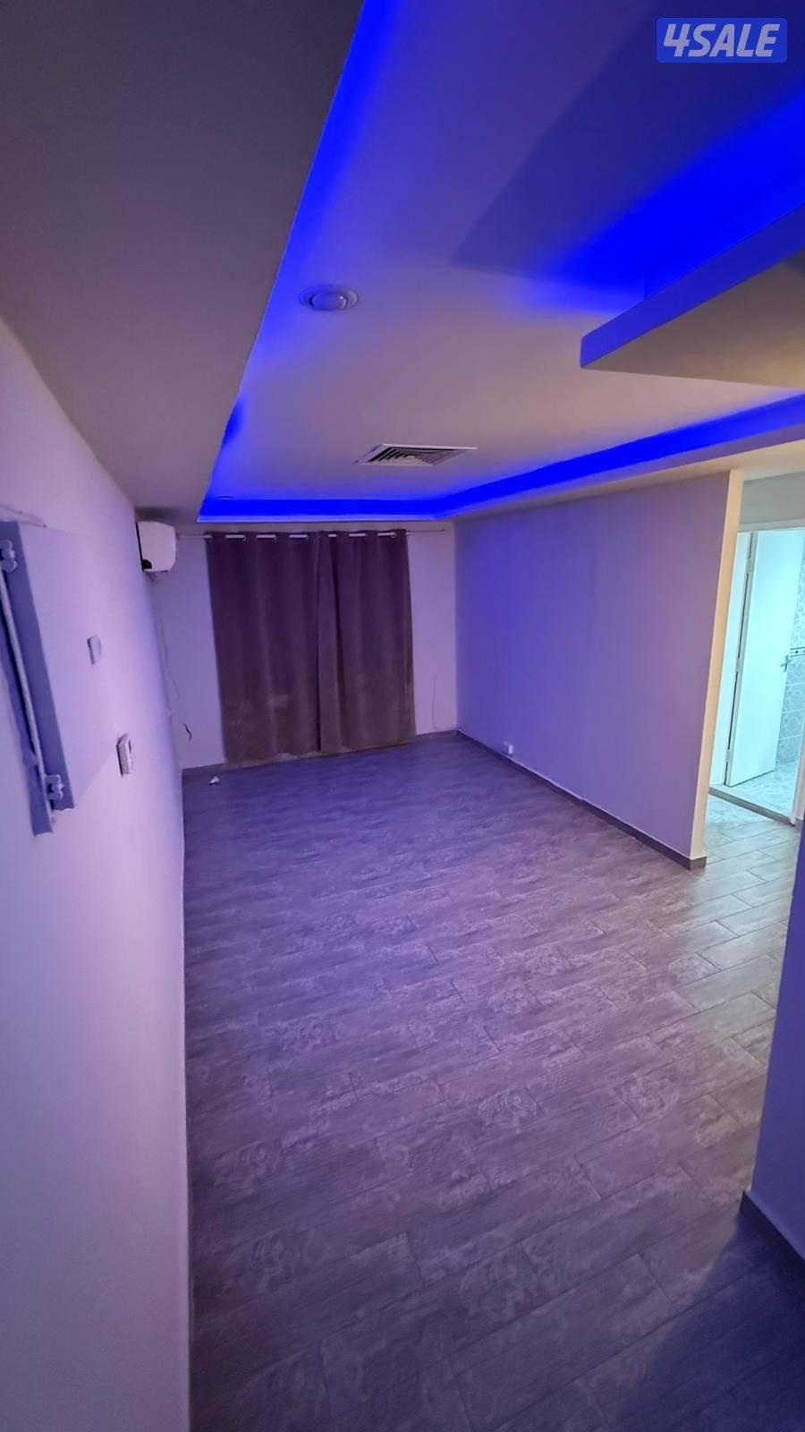 شقق للايجار خلو وفاضي غرفة وصالة ومطبخ وحمام تشطيب سوبر لوكس1