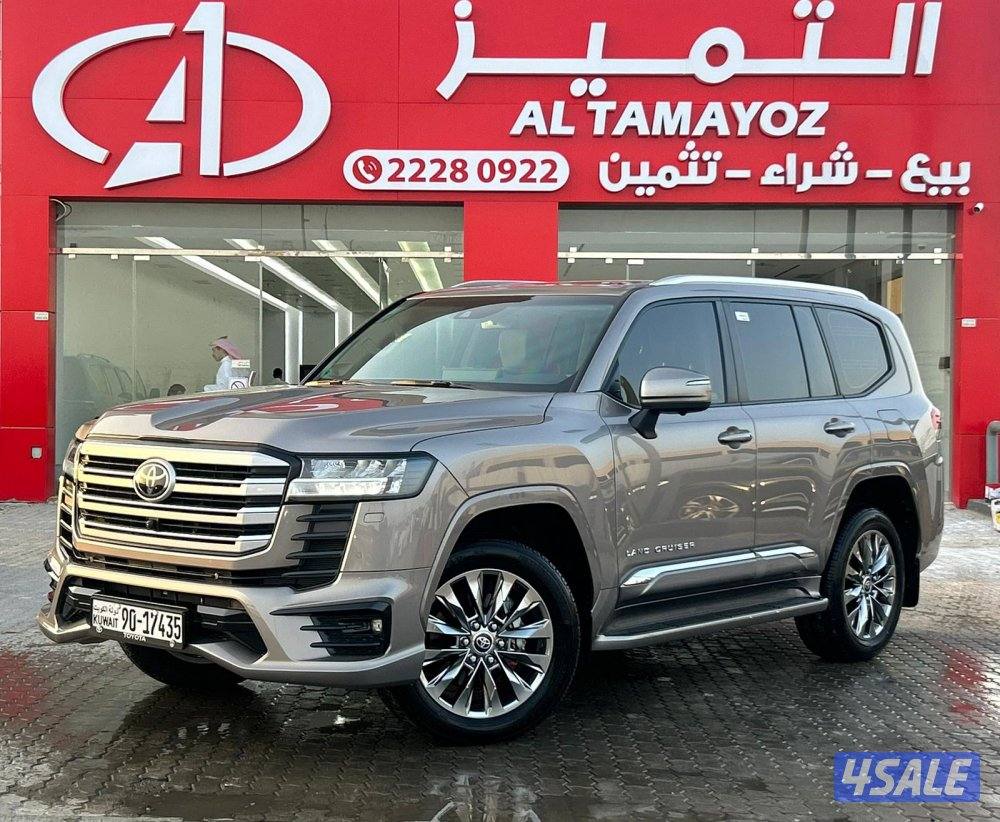 تويوتا لاند كروزر GX.R AEROs twin turbo.V6 موديل 2024 ماشى 11.000 k.m0
