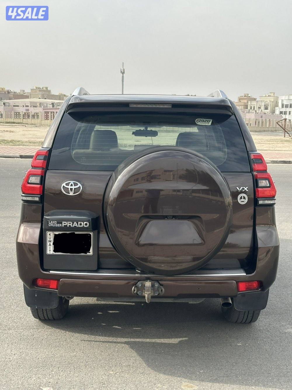 للبيع برادو VX موديل 2020 كامل المواصفات عدا الجلد الممشى 143 الف كم7