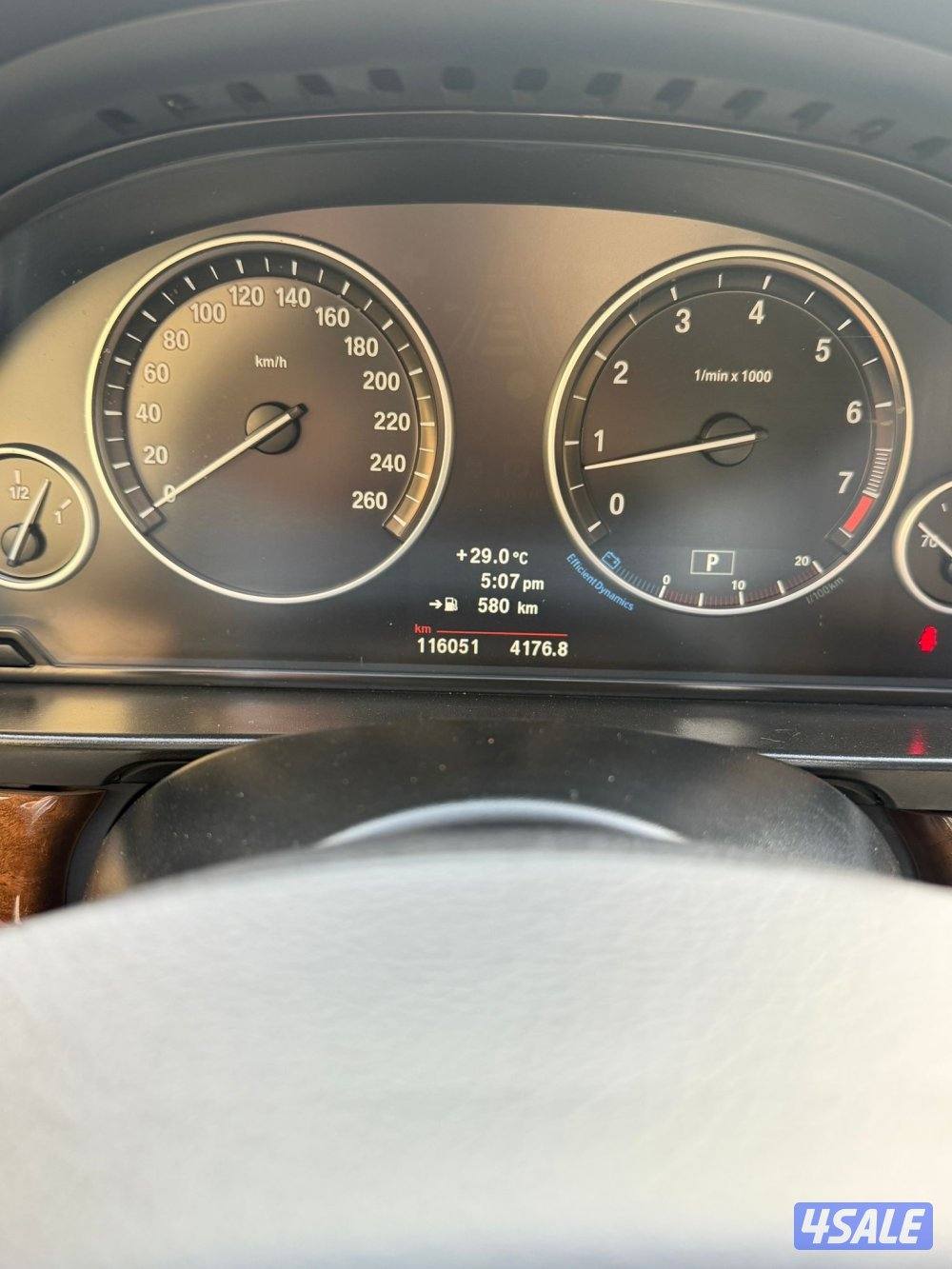 للبيع BMW 530i بحاله ممتازه 6 سلندر7