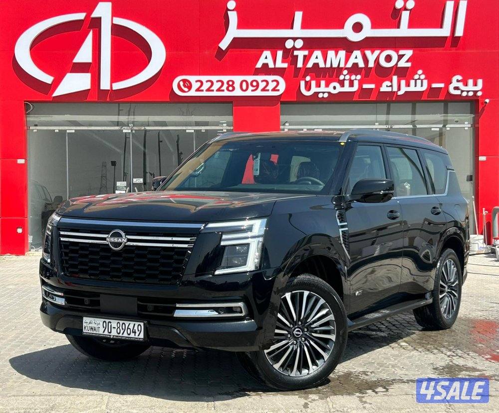 نيسان باترول V6T-بلاتنيوم .TURBO موديل 2026 اصفار واردالبابطين.شاشة0