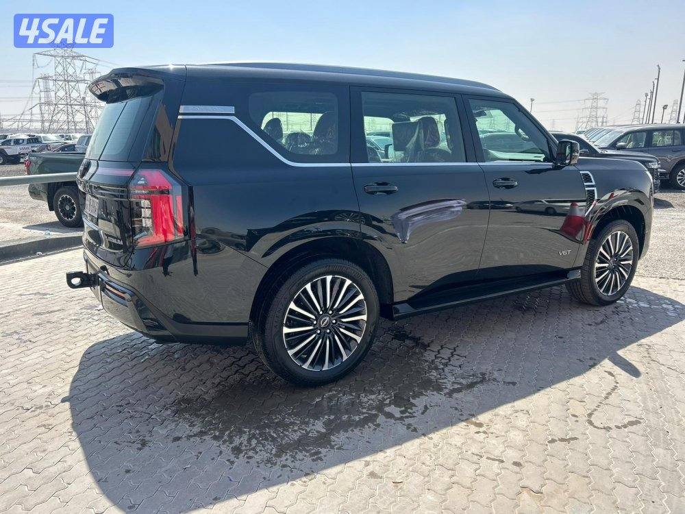 نيسان باترول V6T-بلاتنيوم .TURBO موديل 2026 اصفار واردالبابطين.شاشة3