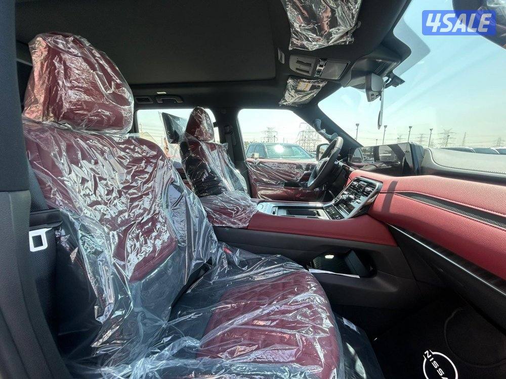 نيسان باترول V6T-بلاتنيوم .TURBO موديل 2026 اصفار واردالبابطين.شاشة5