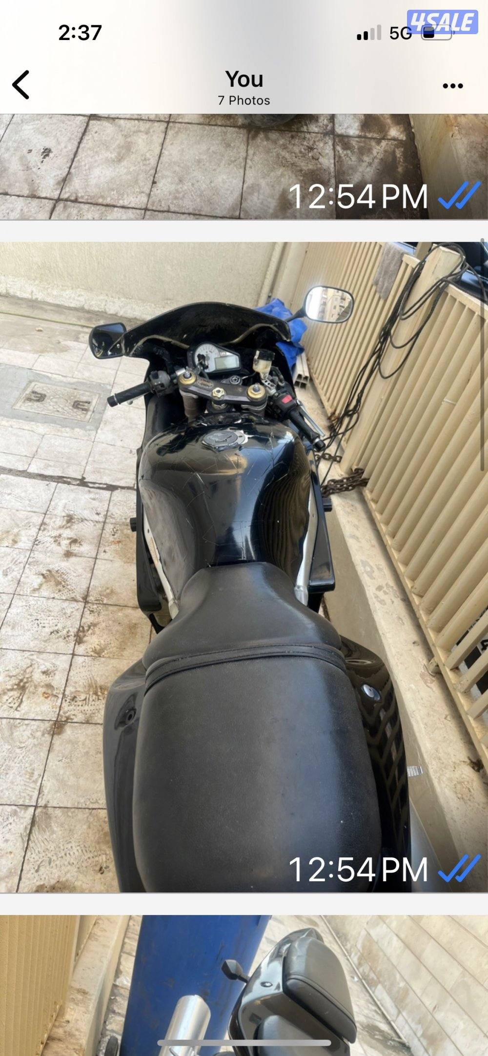 للبيع سيكل ١٠٠٠ سراد موديل ٢٠٠٢يحتاج تصليح1