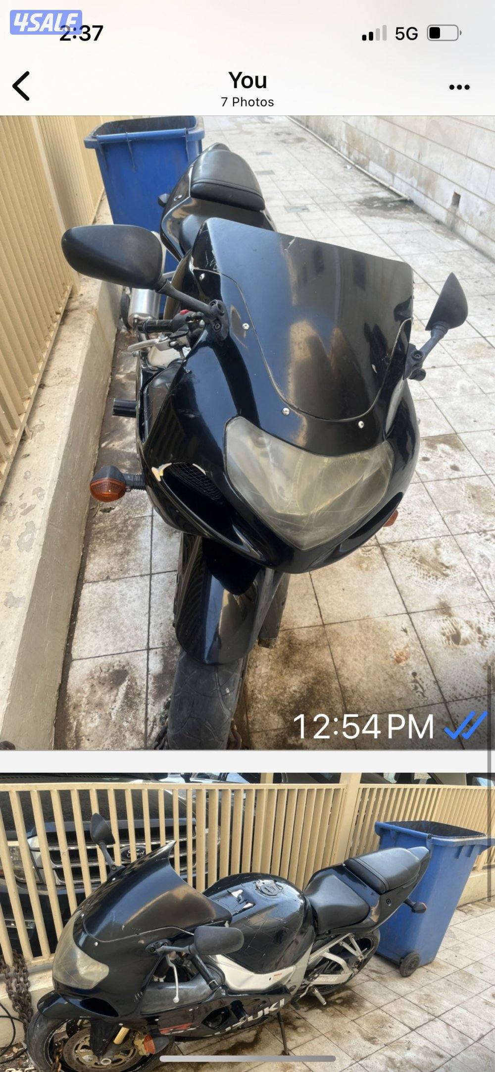 للبيع سيكل ١٠٠٠ سراد موديل ٢٠٠٢يحتاج تصليح3