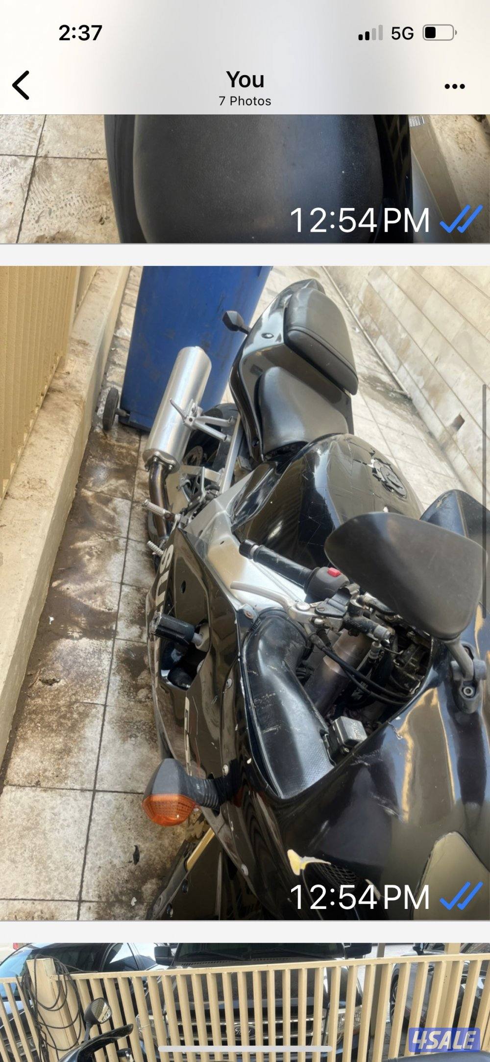 للبيع سيكل ١٠٠٠ سراد موديل ٢٠٠٢يحتاج تصليح5