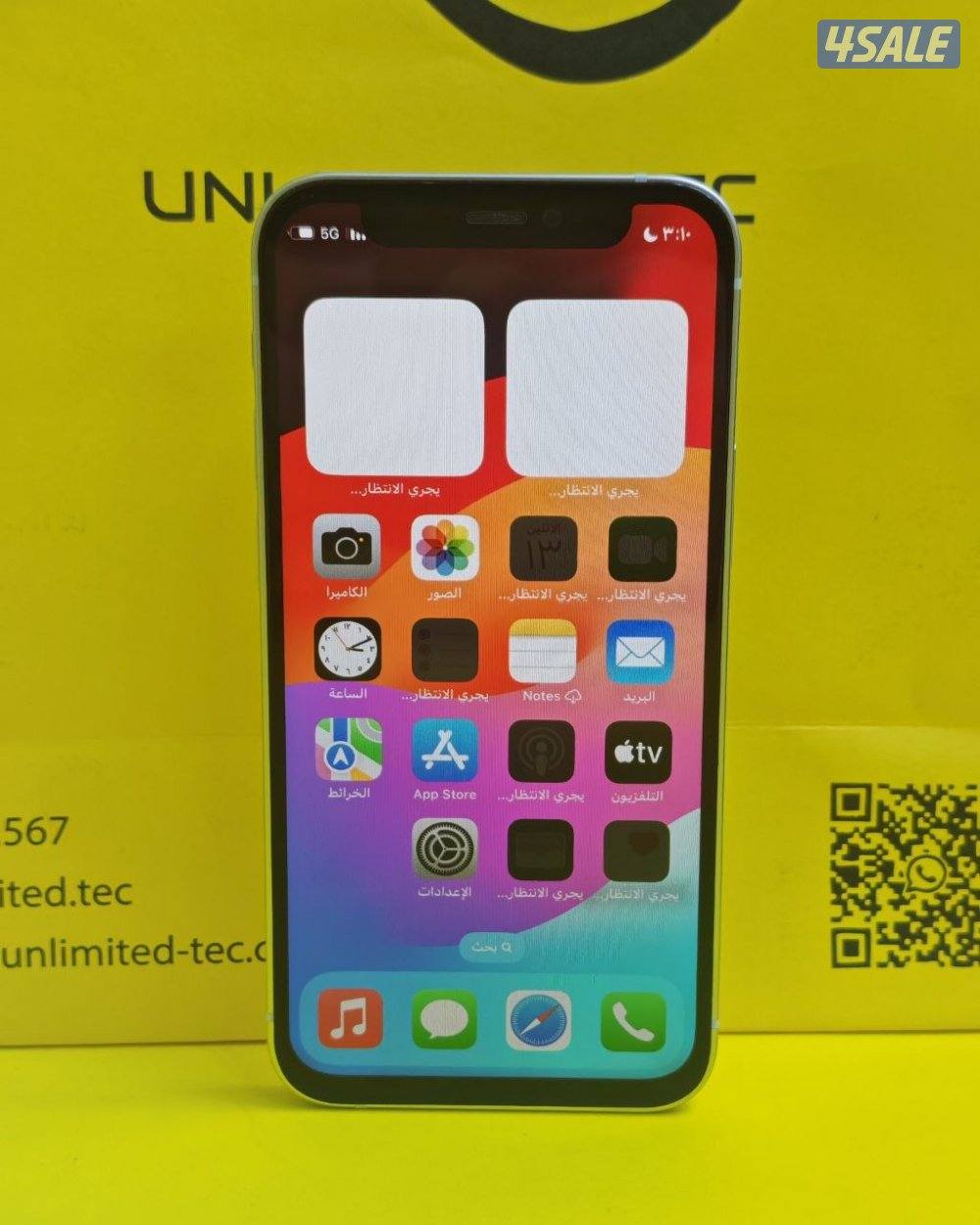 ايفون 12 ميني 128GB أخضر بطارية 76% مستعمل نظيف iPhone 12 mini Clean1