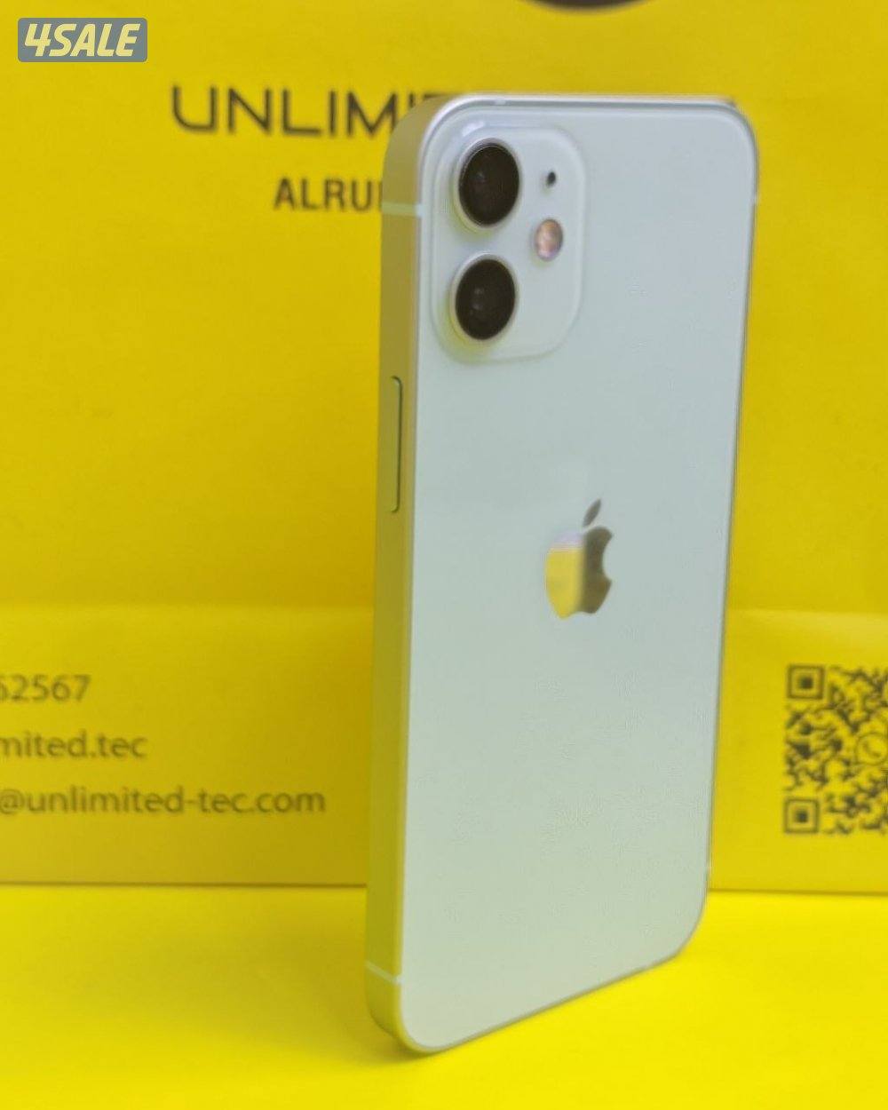 ايفون 12 ميني 128GB أخضر بطارية 76% مستعمل نظيف iPhone 12 mini Clean4