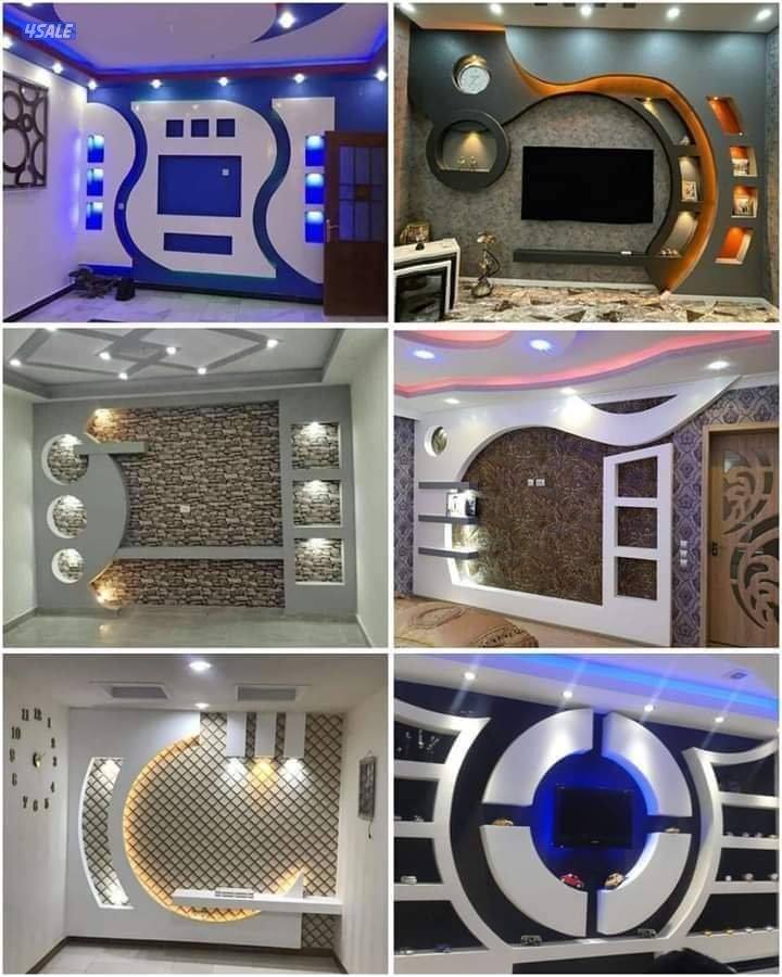 معلم  جبس بورد واسمنت بود وبديل شبورد وبديل خشب وبديل روخام برطيشن3