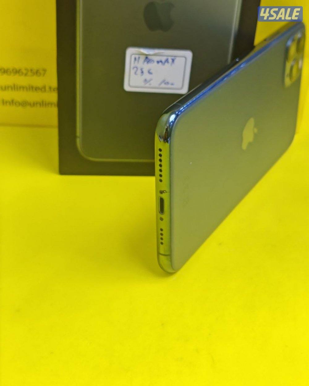 ايفون 11 برو ماكس 256GB أخضر بطارية 100% مستعمل نظيف iPhone 11 Pro Max4