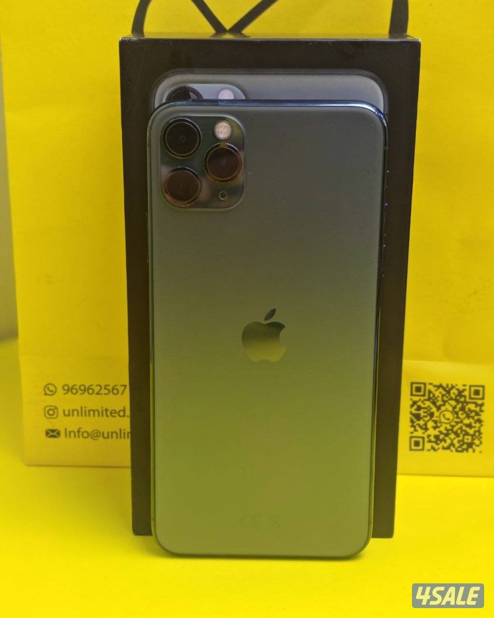 ايفون 11 برو ماكس 256GB أخضر بطارية 100% مستعمل نظيف iPhone 11 Pro Max6