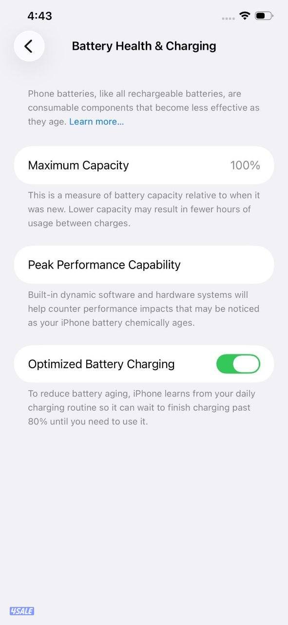 ايفون 11 برو ماكس 256GB أخضر بطارية 100% مستعمل نظيف iPhone 11 Pro Max8