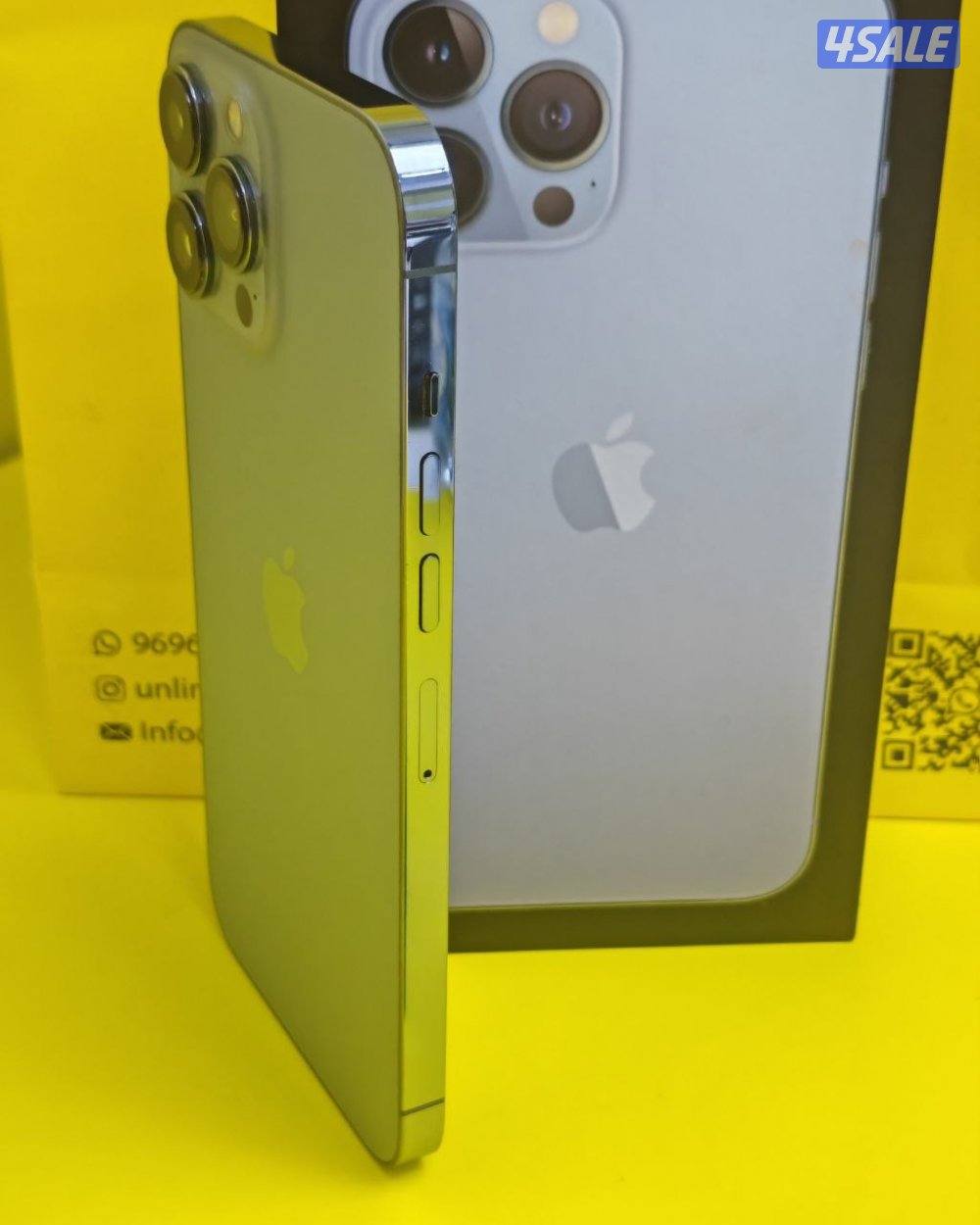 ايفون 13 برو ماكس 256GB أزرق بطارية 100% مستعمل نظيف iPhone 13 Pro Max6