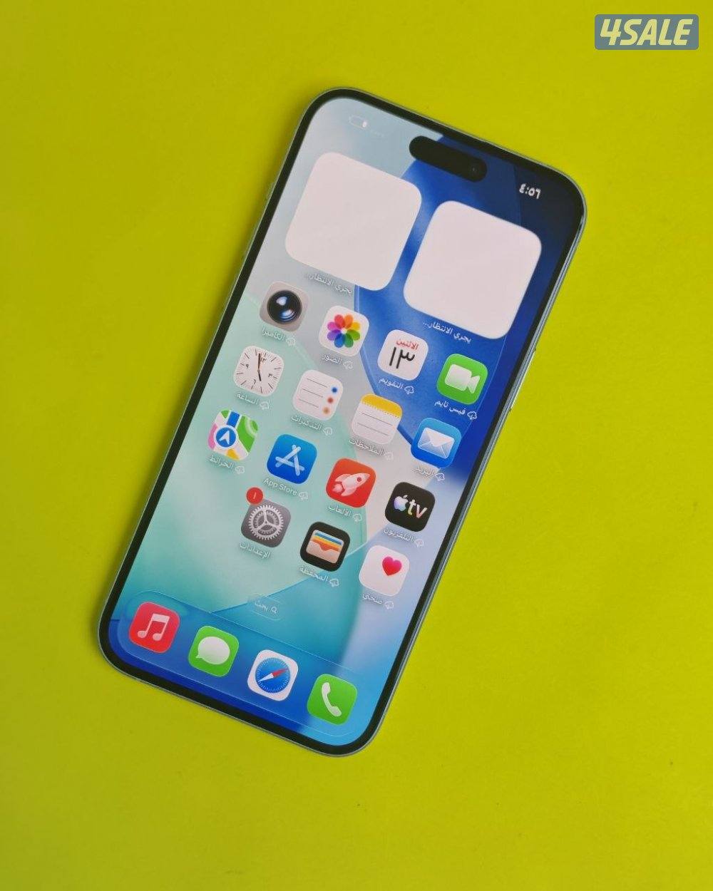 ايفون 15 بلس 256GB أسود بطارية 83% مستعمل كالجديد iPhone 15 Plus 256GB0