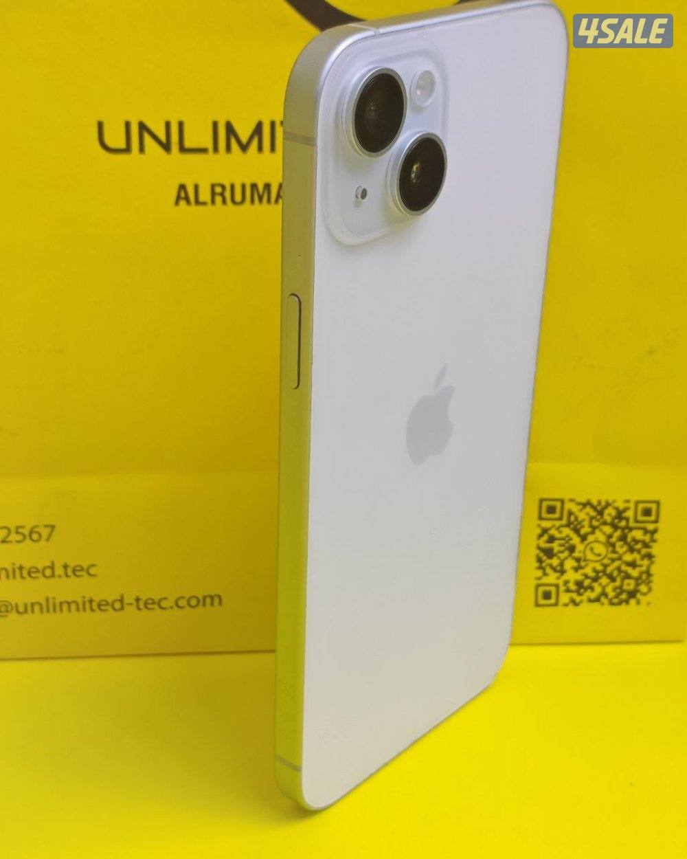 ايفون 15 بلس 256GB أسود بطارية 83% مستعمل كالجديد iPhone 15 Plus 256GB4