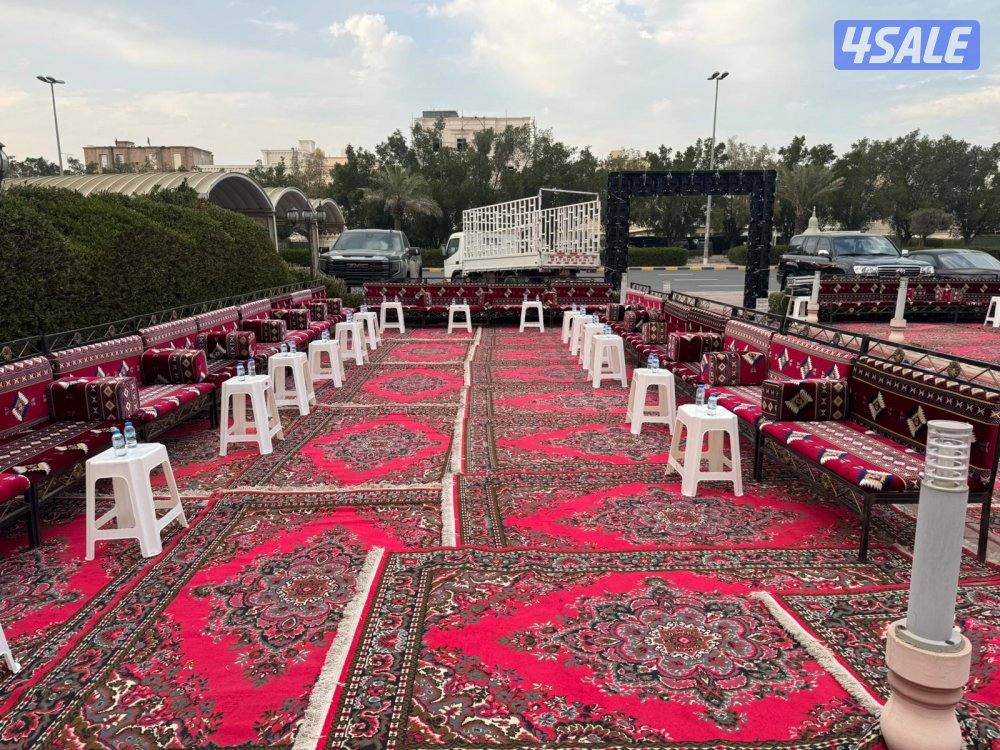 تأجير كراسي عزاء خيمه عزاء وطاولات قهوجية2