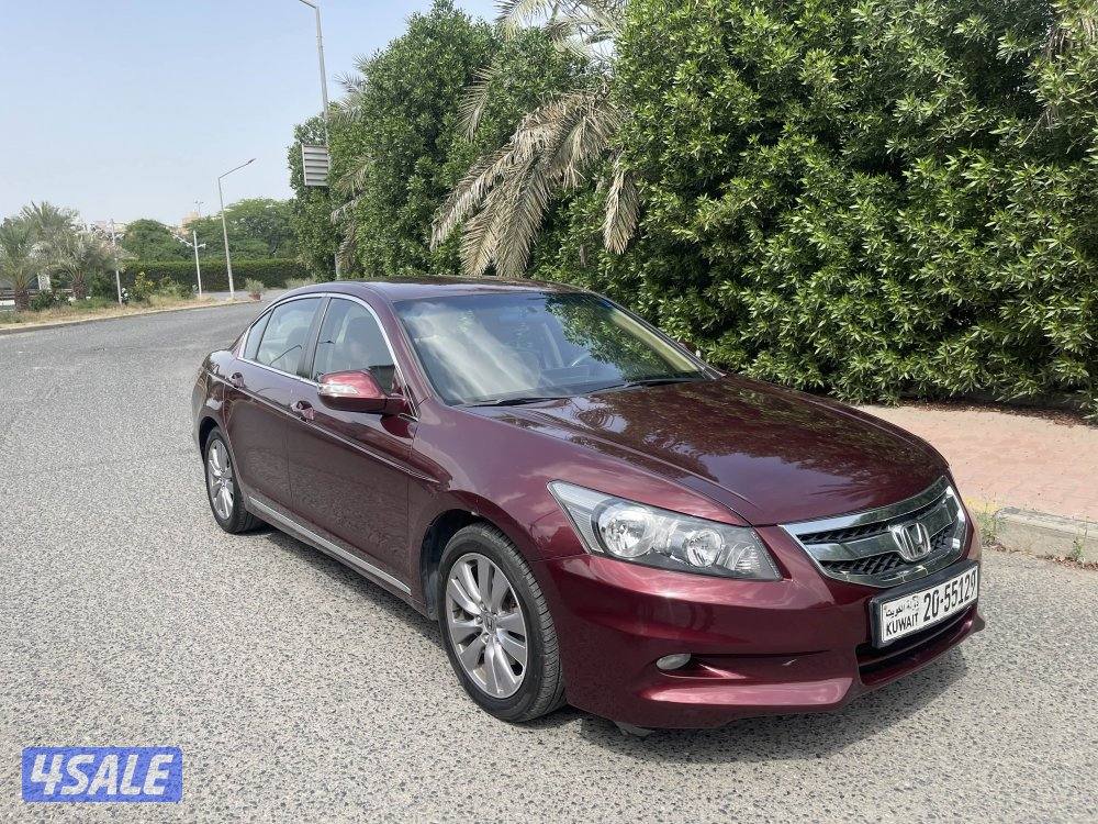 هوندا اكورد موديل 2012 صبغ الوكاله سيرفس منتظم وكاله وشرط الفحص2