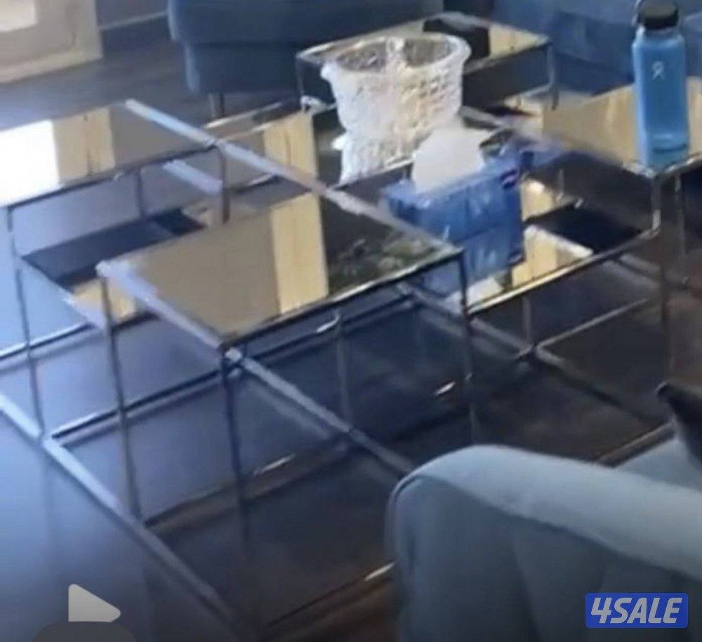 طاوله صاله او ديوانيه زجاج2