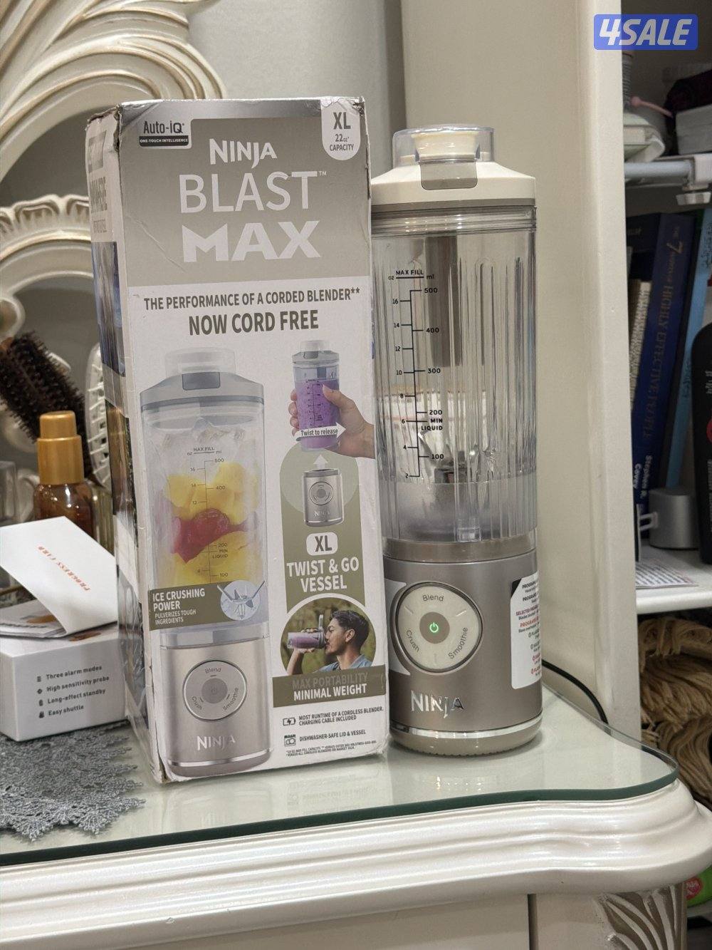 Ninja blast max not used with box0