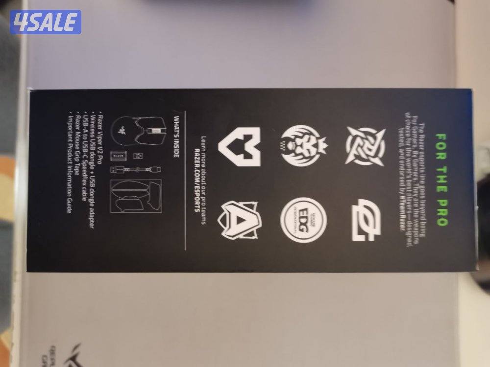 للبيع شاشه جديده وماوس ريزر جديد و ماوس هيبر اكس جديد10