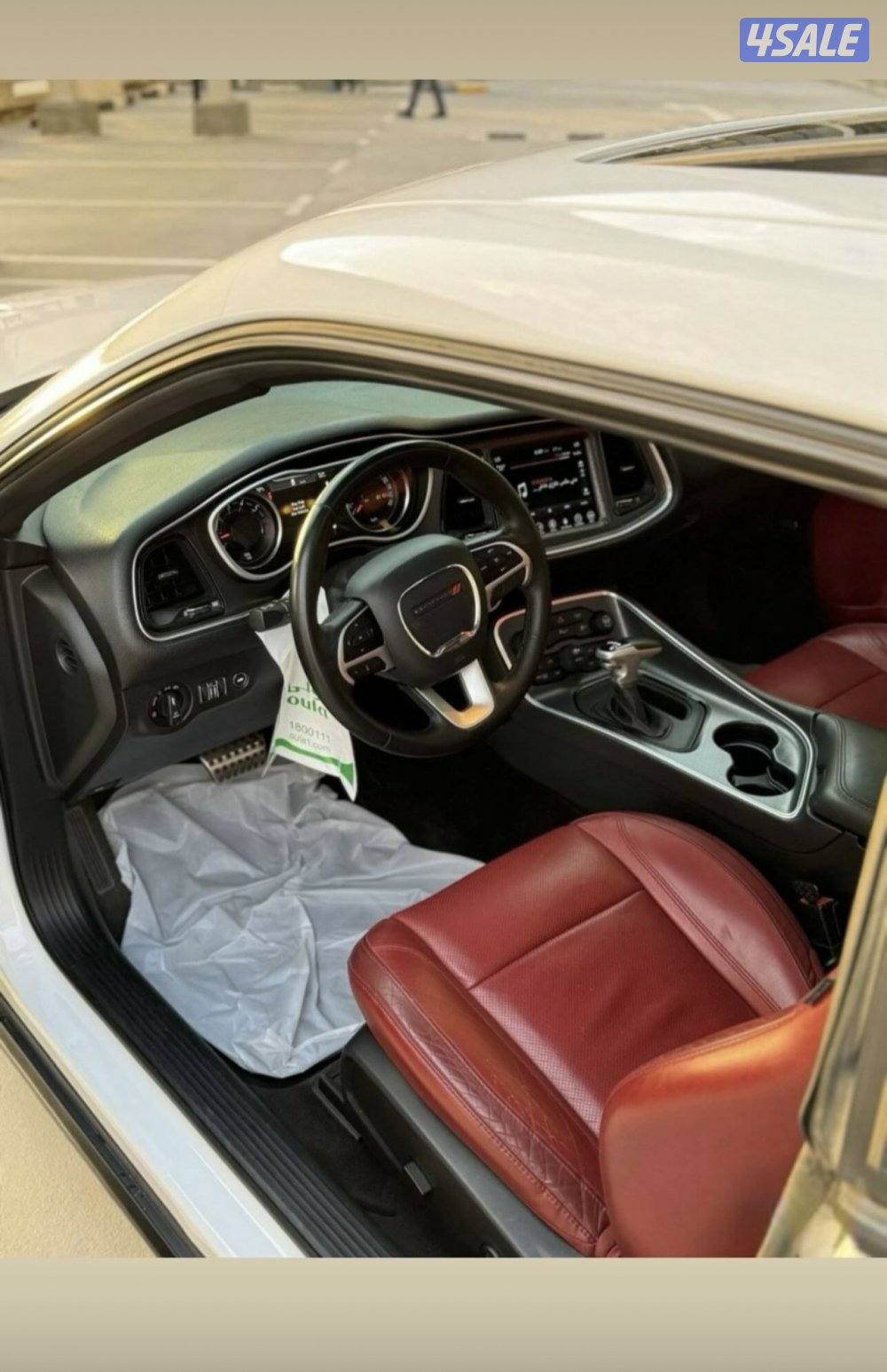 للبيع تشالنجر 2017  ار تي فل كامل صبغ وكاله  ماشي 112 الف1