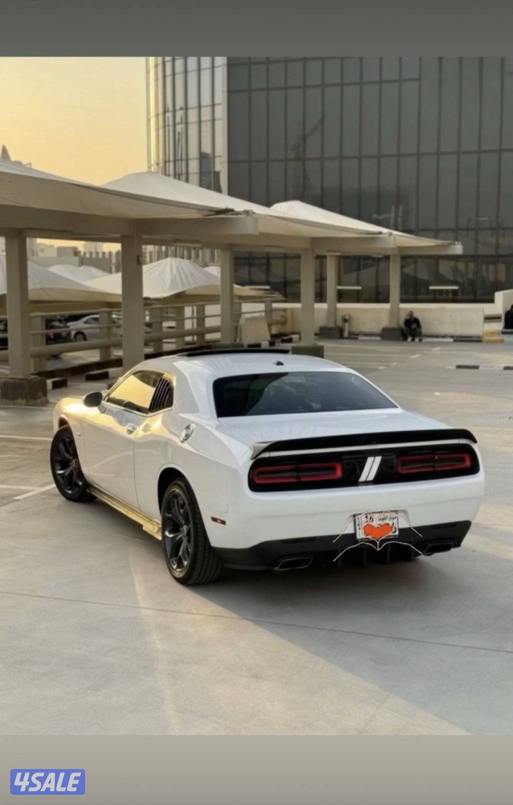 للبيع تشالنجر 2017  ار تي فل كامل صبغ وكاله  ماشي 112 الف2