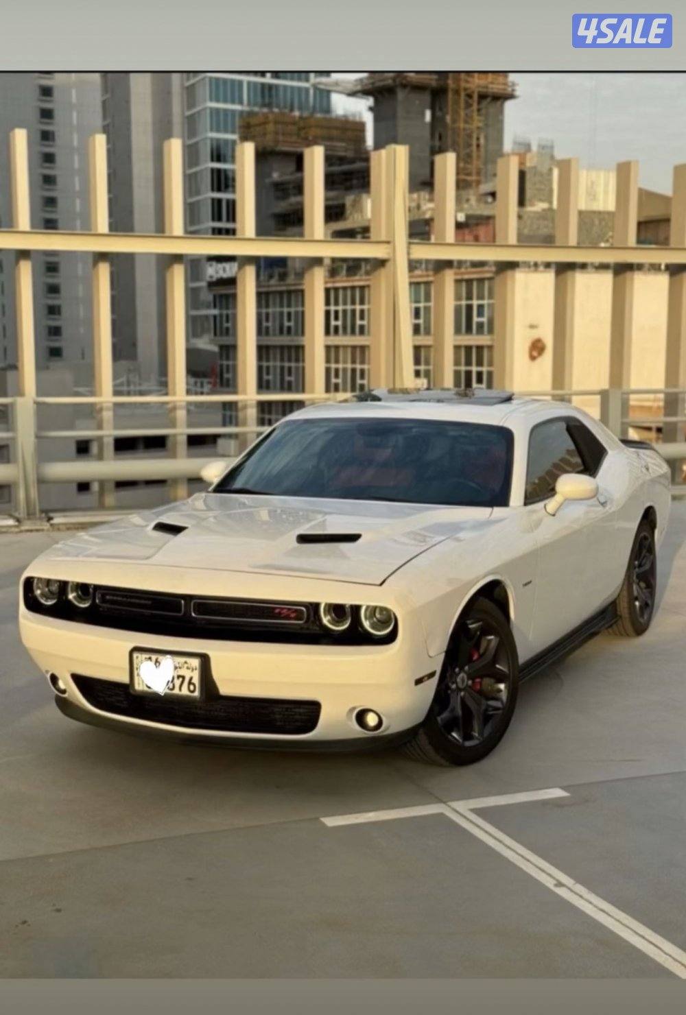 للبيع تشالنجر 2017  ار تي فل كامل صبغ وكاله  ماشي 112 الف4