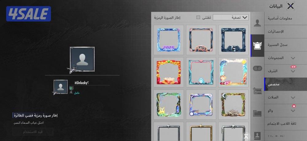 حساب ببجي للبيع12