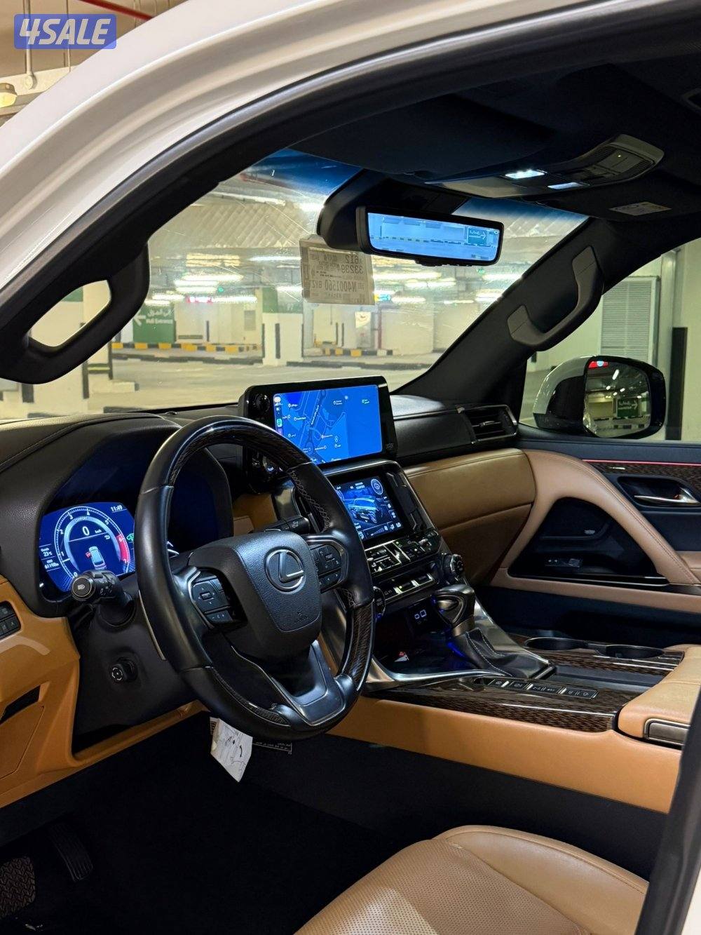 لكزس LX600 الساير موديل ٢٠٢٢ درجه اولى عداد 62 الف9