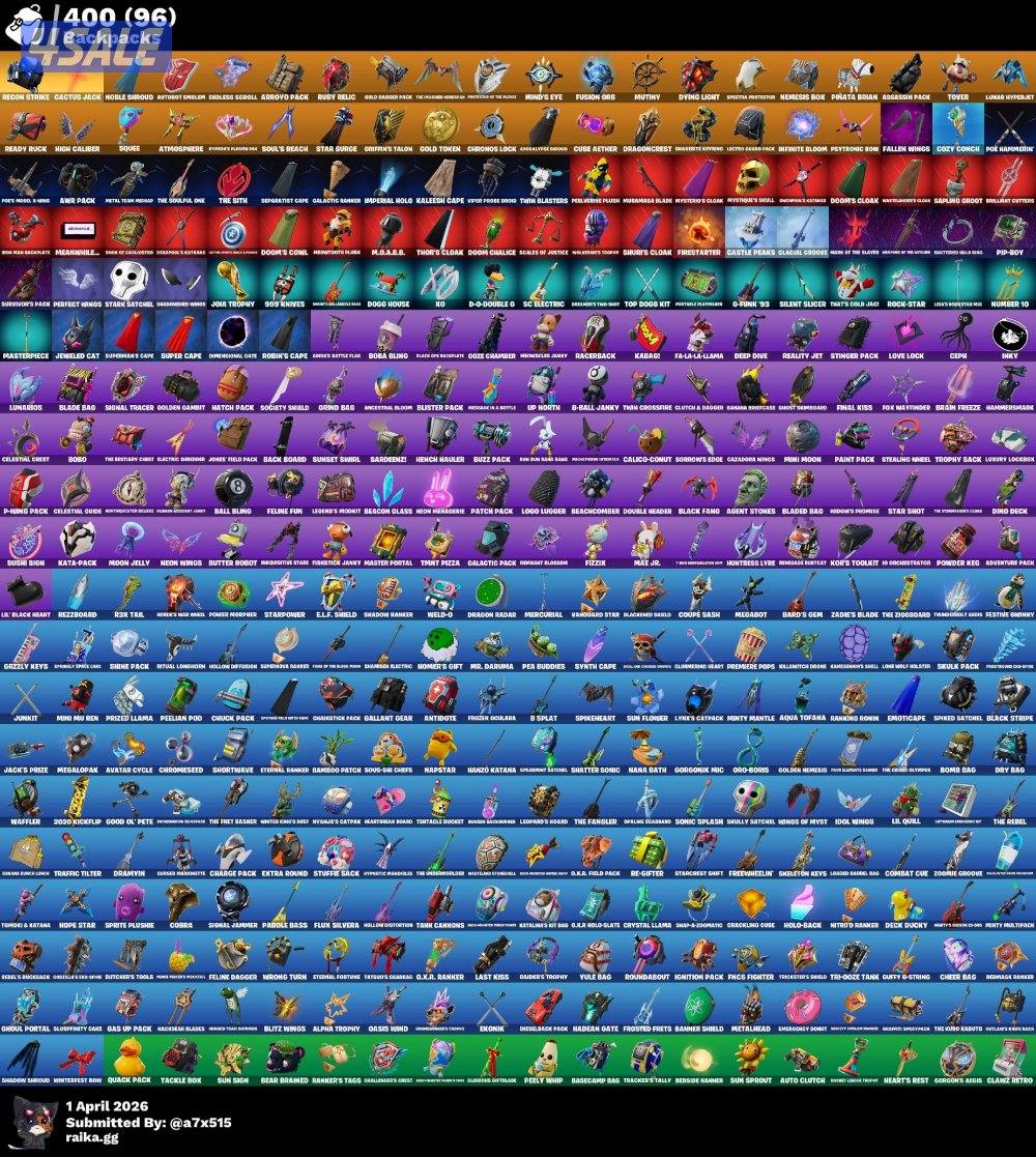 حساب فورت للبيع نادر 🔥🤩.3