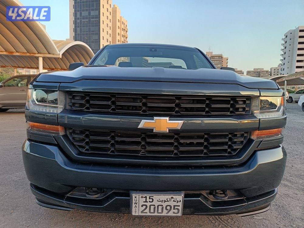 وانيت شفر سلفرادو 2017 الغانم بحاله ممتازه وبشرط الفحص8