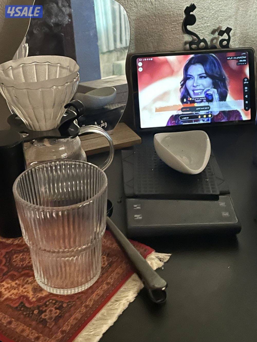 عدة V60 متكاملة + مطحنة كهربائية10