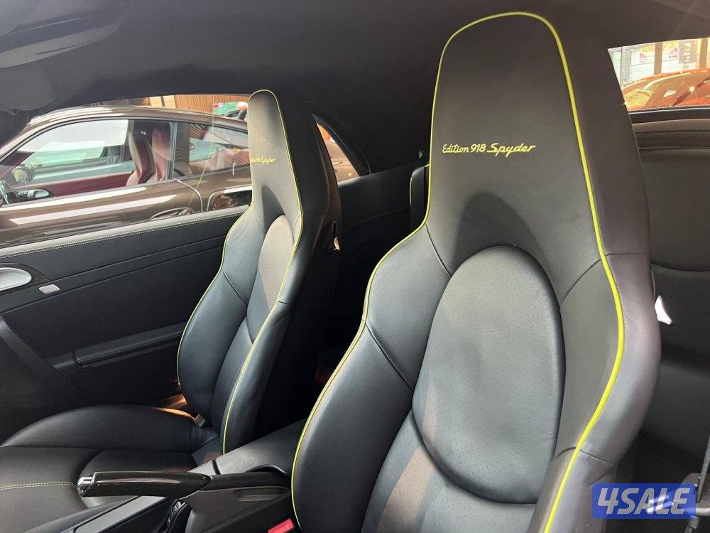 بورش … 918 … Turbo S Edition Spyder … موديل 2012((  عداد 9000 فقط ))6