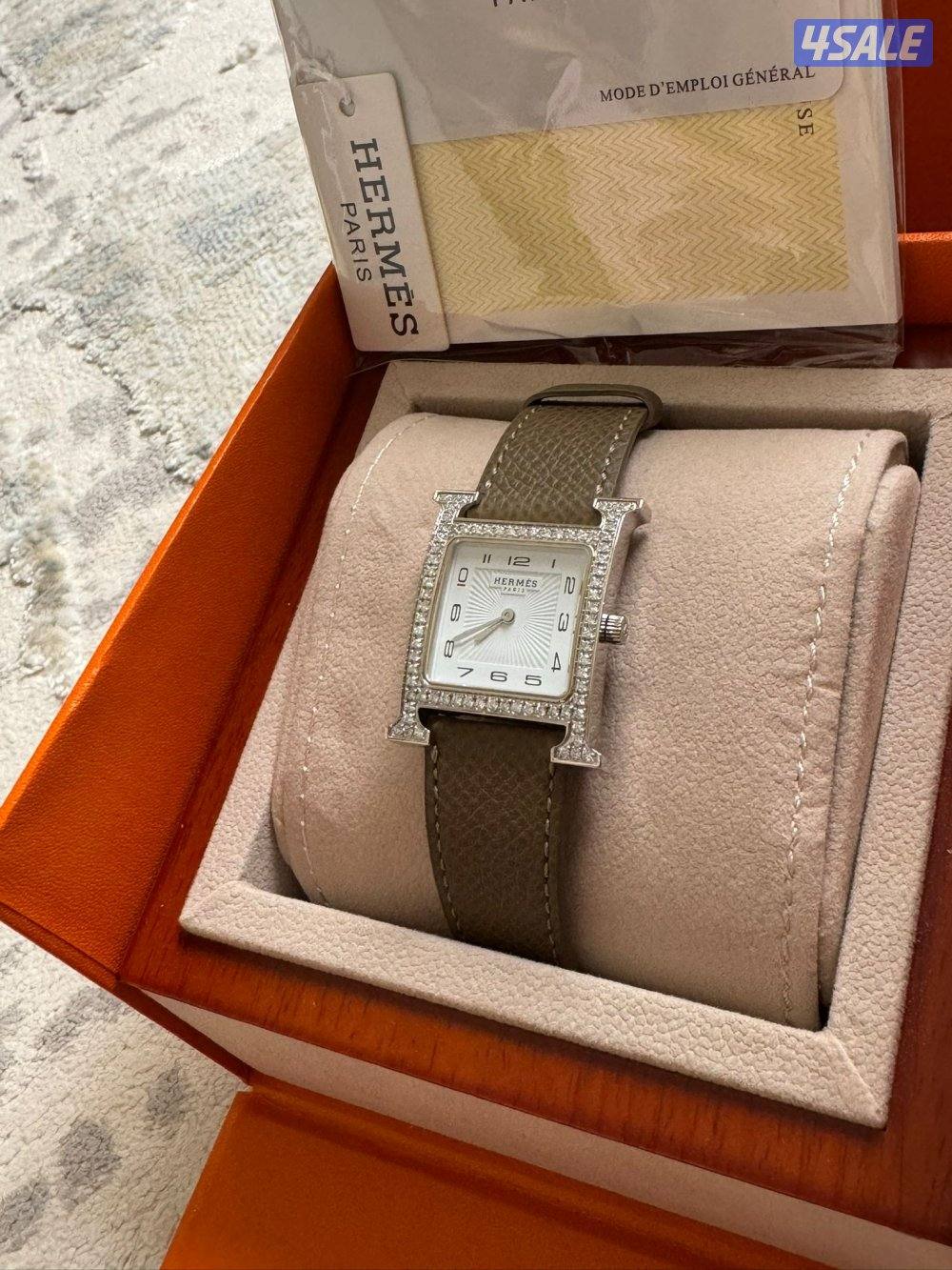 للبيع ساعه هيرمس نسائيه أصليه0