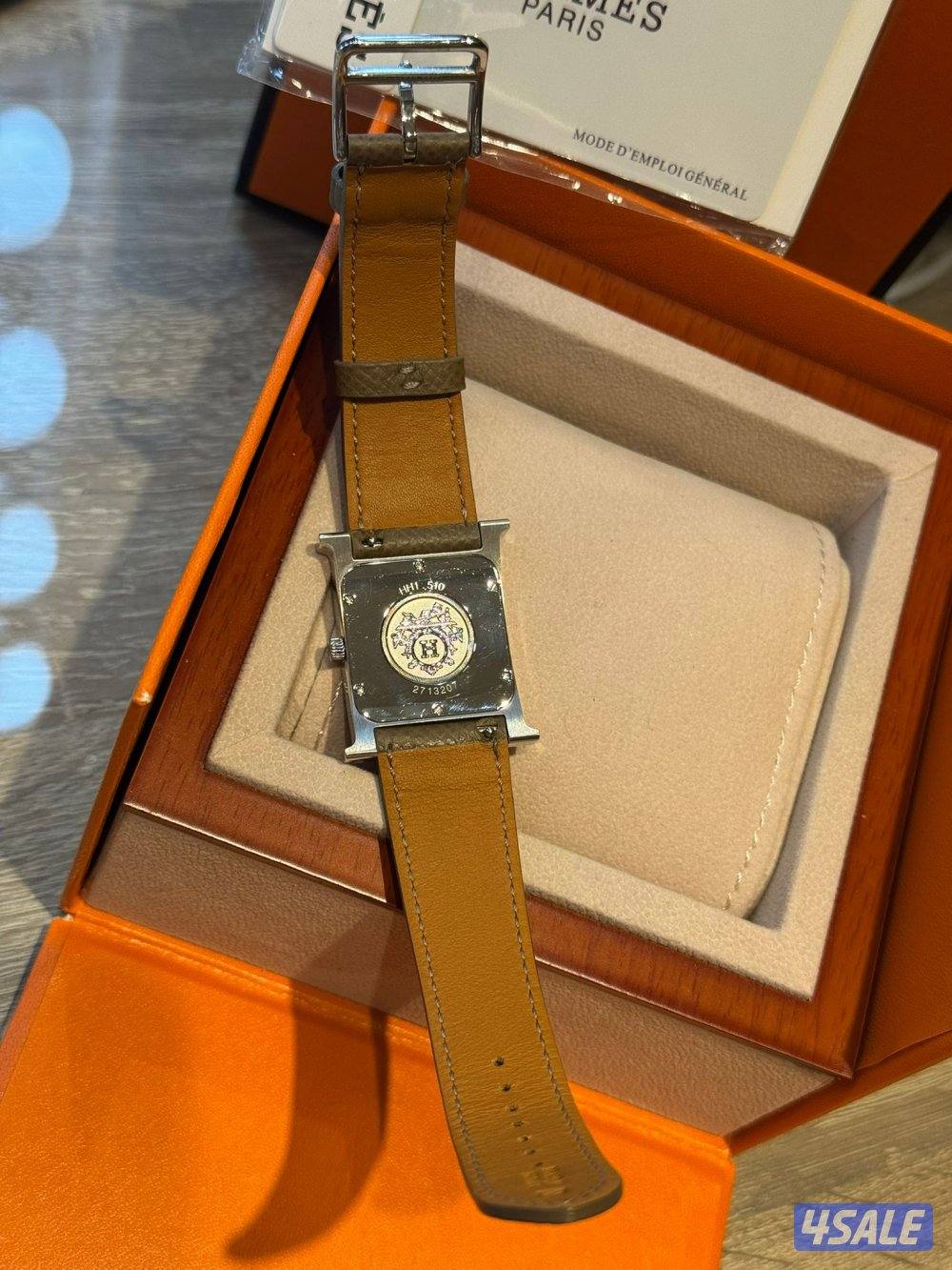 للبيع ساعه هيرمس نسائيه أصليه3