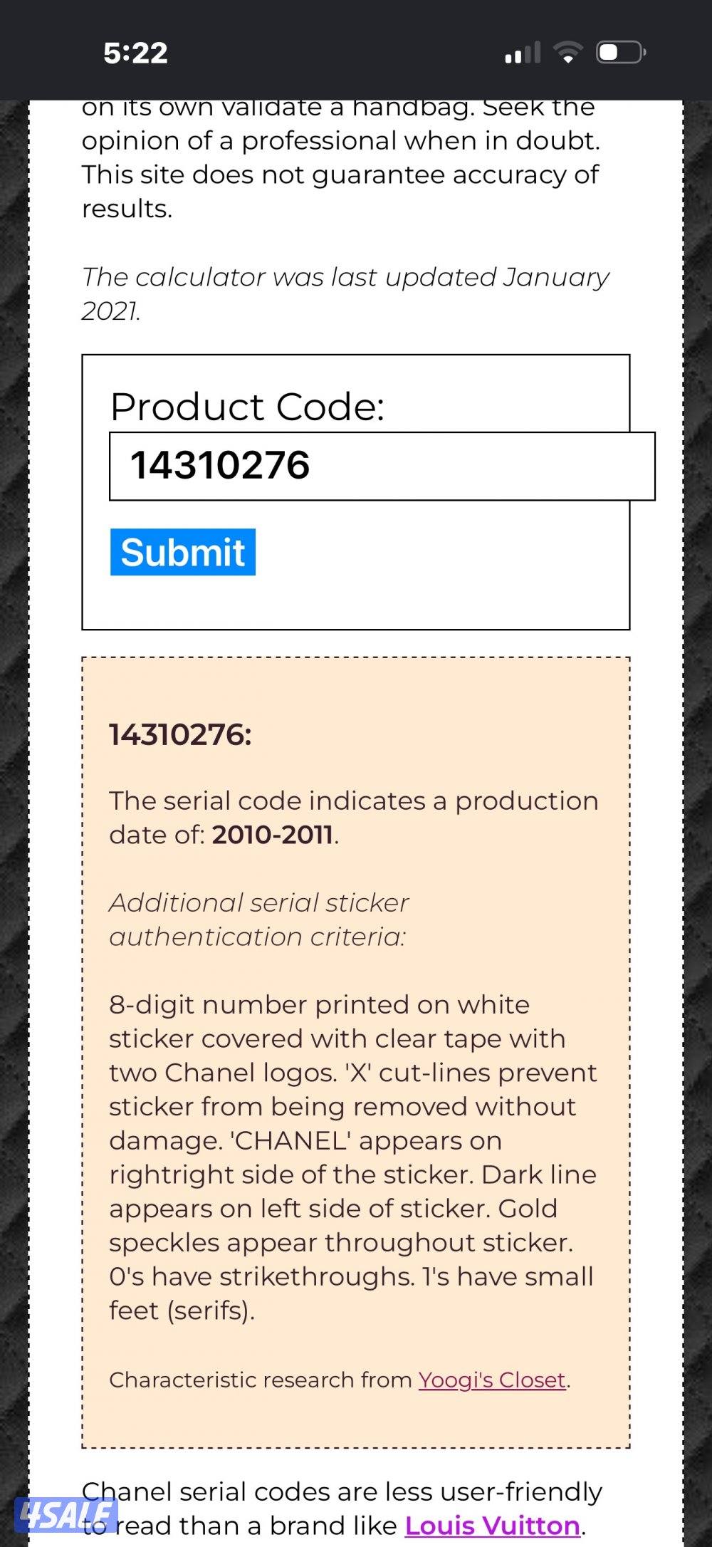 Used original velvet blue mini Chanel5