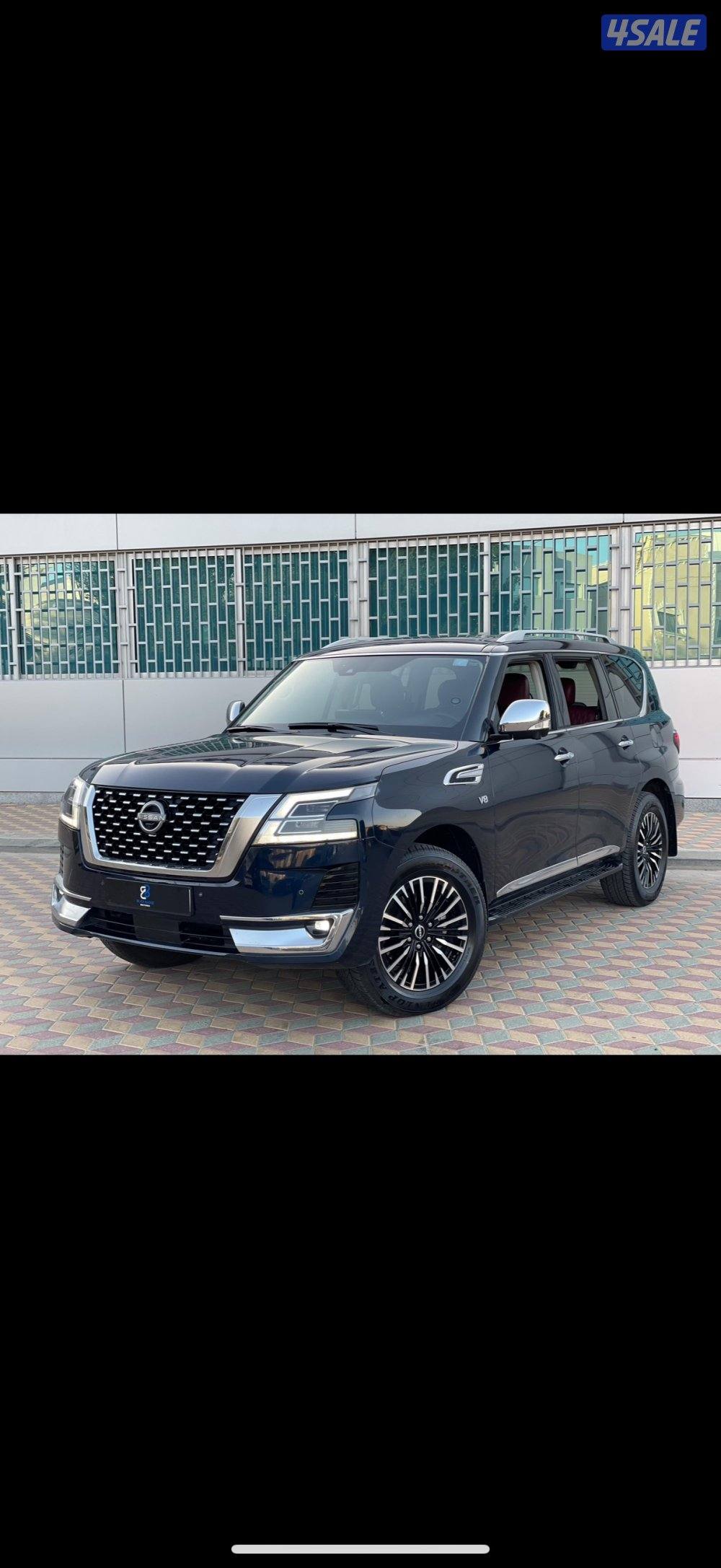 Nissan / Patrol / ٨ سلندر / بلاتينيوم سيتي / اعلى درجه / تحت الكفاله 📍0