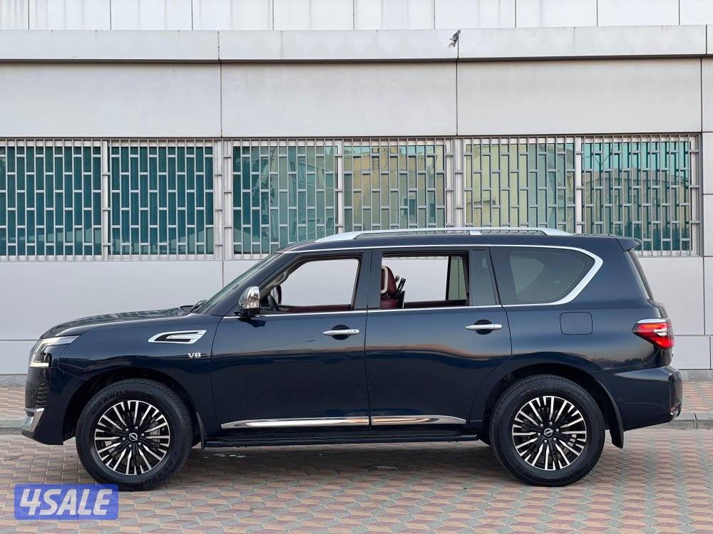 Nissan / Patrol / ٨ سلندر / بلاتينيوم سيتي / اعلى درجه / تحت الكفاله 📍1