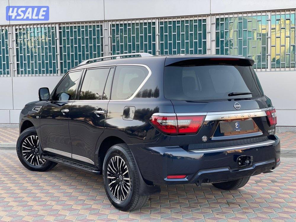 Nissan / Patrol / ٨ سلندر / بلاتينيوم سيتي / اعلى درجه / تحت الكفاله 📍2