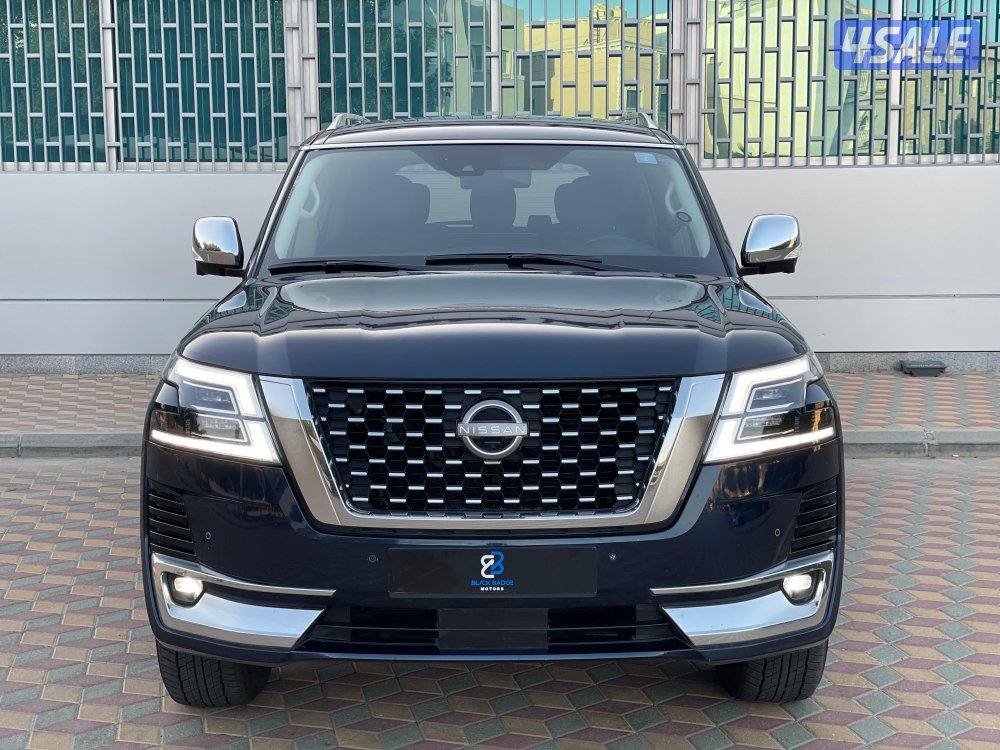 Nissan / Patrol / ٨ سلندر / بلاتينيوم سيتي / اعلى درجه / تحت الكفاله 📍3