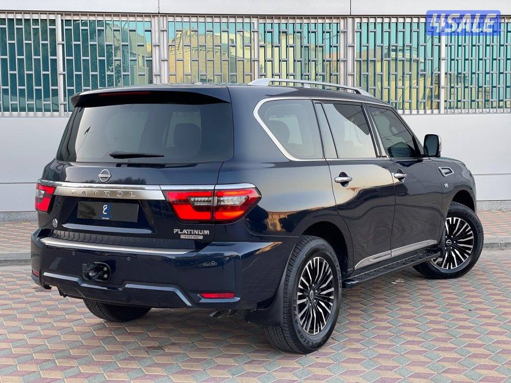 Nissan / Patrol / ٨ سلندر / بلاتينيوم سيتي / اعلى درجه / تحت الكفاله 📍6
