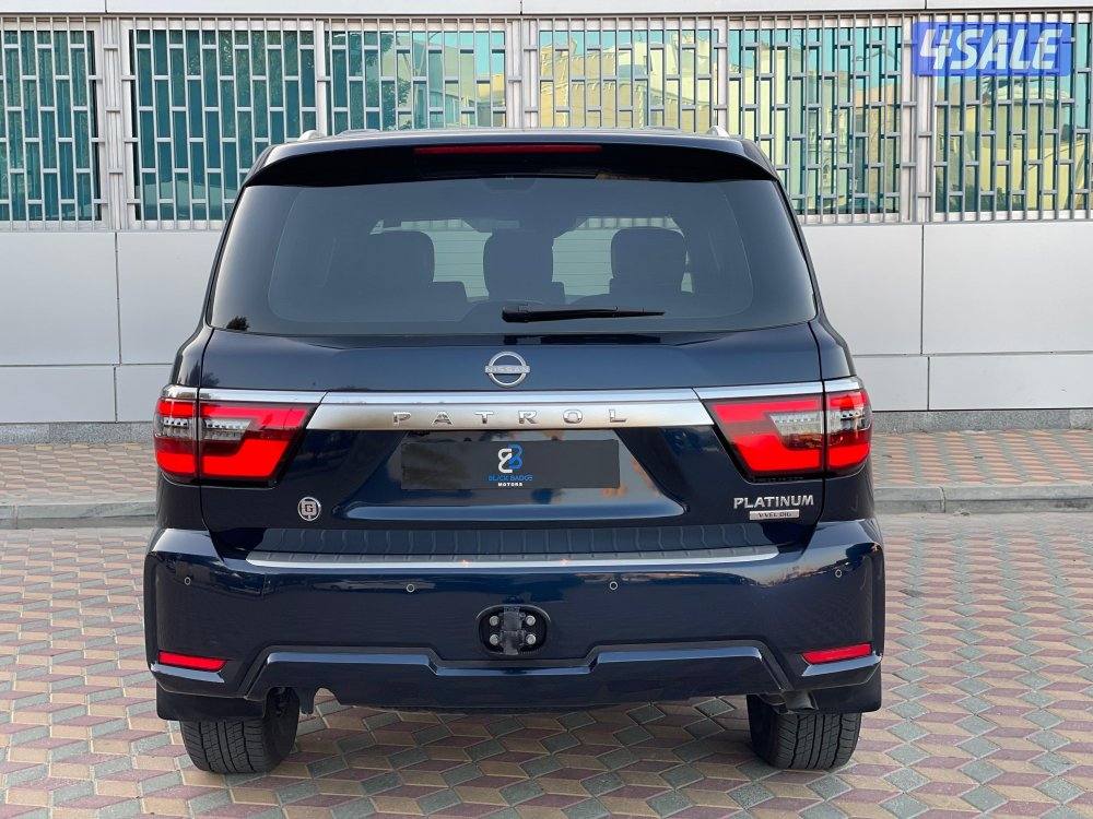 Nissan / Patrol / ٨ سلندر / بلاتينيوم سيتي / اعلى درجه / تحت الكفاله 📍7