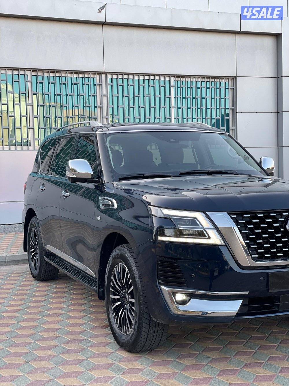 Nissan / Patrol / ٨ سلندر / بلاتينيوم سيتي / اعلى درجه / تحت الكفاله 📍8