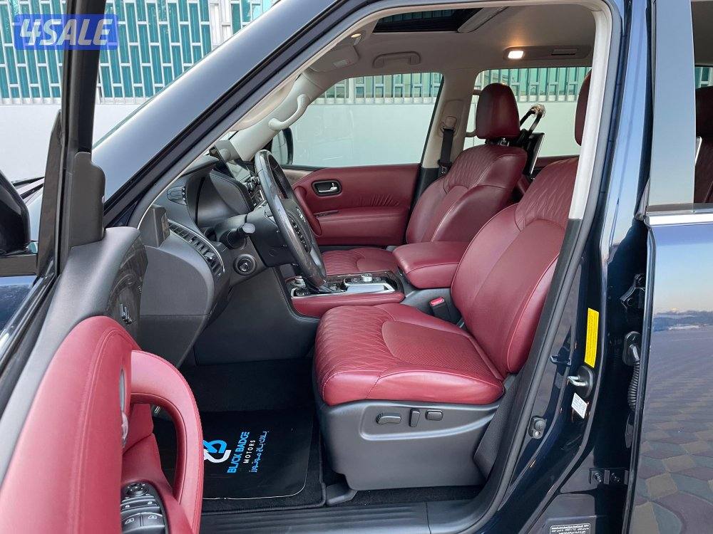 Nissan / Patrol / ٨ سلندر / بلاتينيوم سيتي / اعلى درجه / تحت الكفاله 📍11
