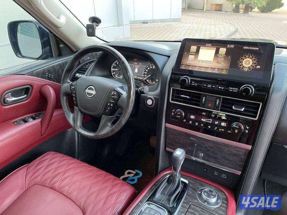 Nissan / Patrol / ٨ سلندر / بلاتينيوم سيتي / اعلى درجه / تحت الكفاله 📍12