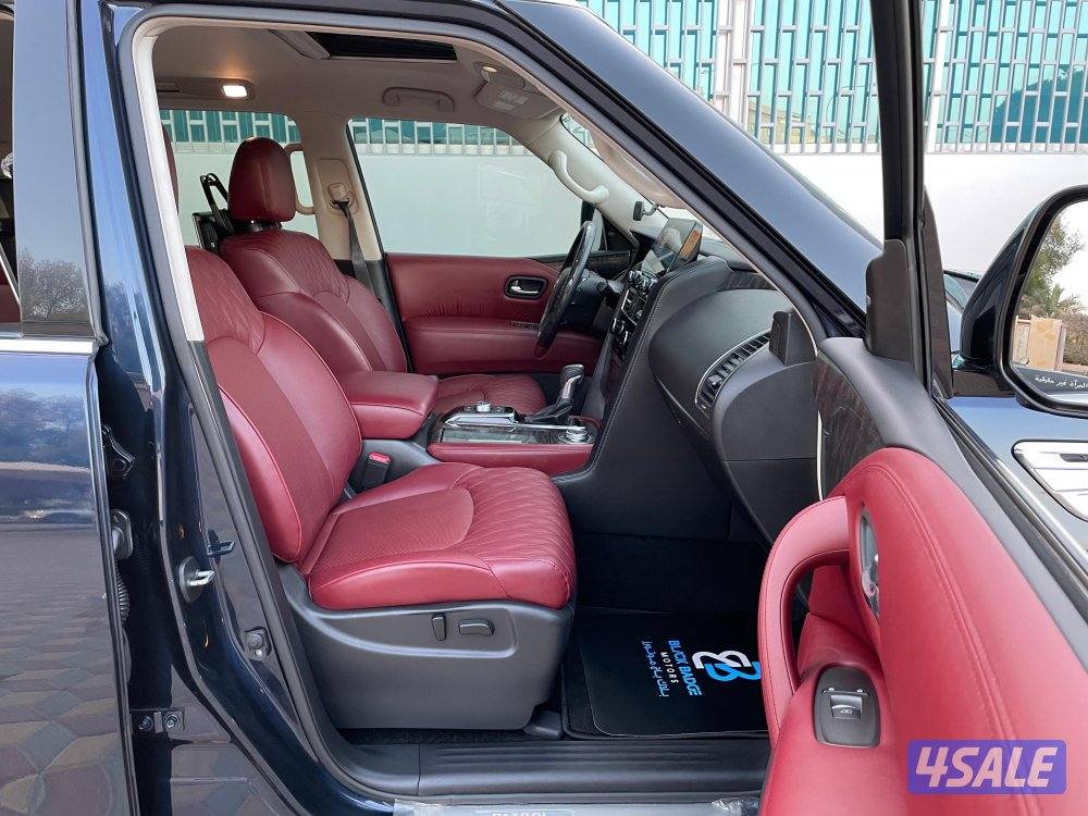 Nissan / Patrol / ٨ سلندر / بلاتينيوم سيتي / اعلى درجه / تحت الكفاله 📍13