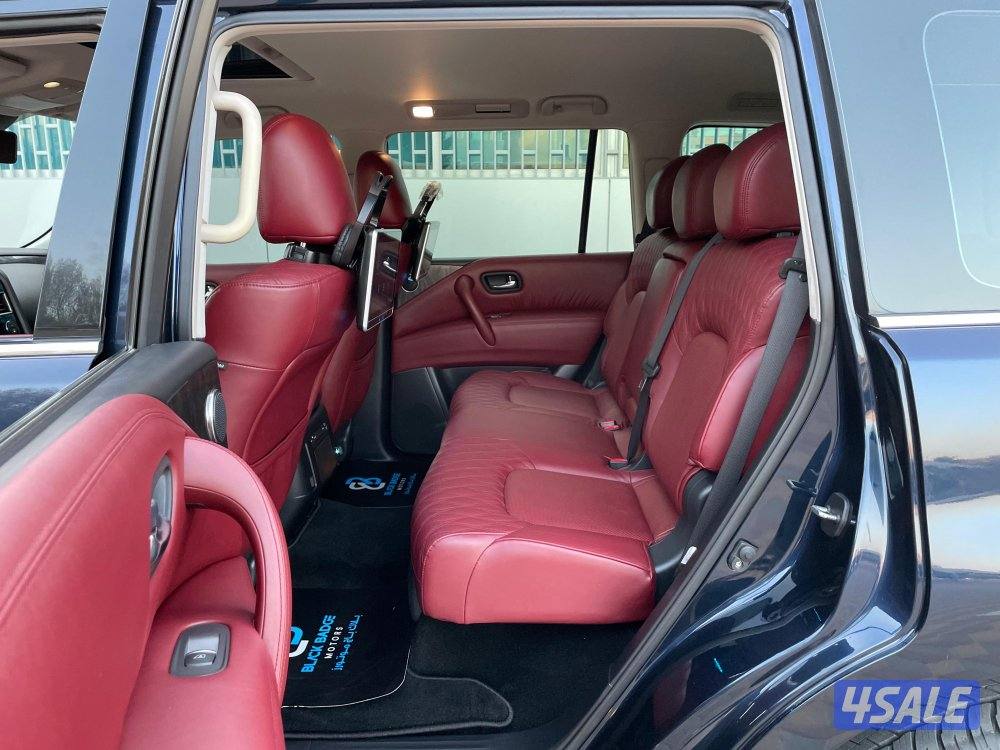 Nissan / Patrol / ٨ سلندر / بلاتينيوم سيتي / اعلى درجه / تحت الكفاله 📍14